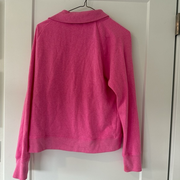 J.Crew Pink Pullover Sweatshirt in Cloudspun Fleece Size Small - Picture 5 of 9